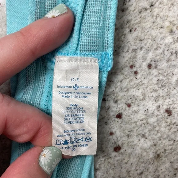 FINAL PRICE Lululemon blue headband - Picture 3 of 4